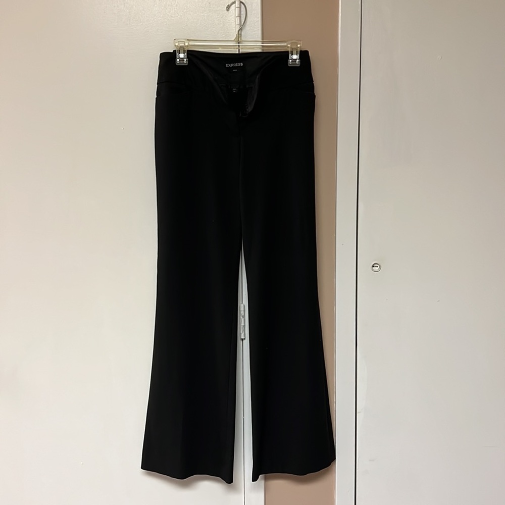 Size 10R Express Editor Black Business Pants - Like New!